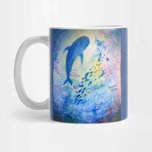 Underwater sun Mug